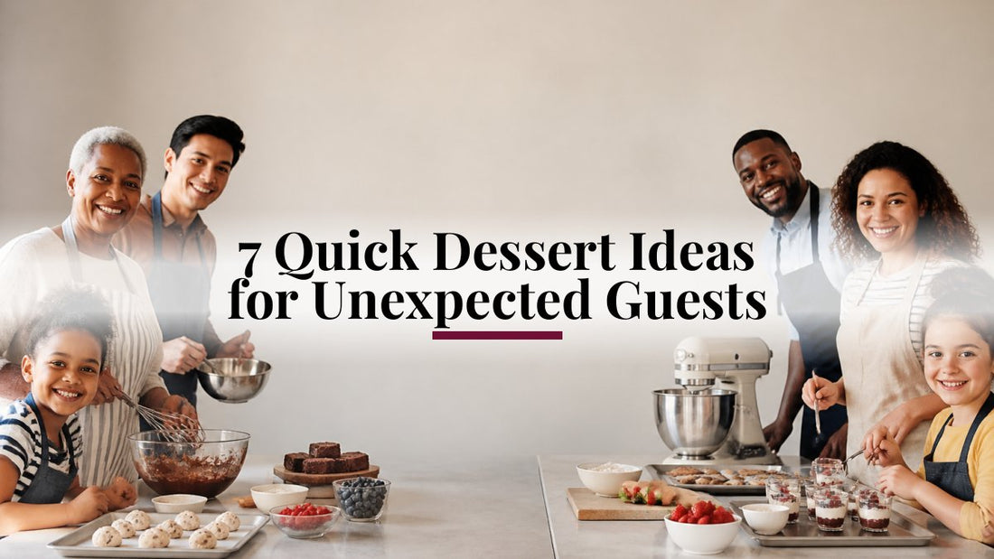 7 Quick Dessert Ideas for Unexpected Guests