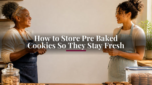 How to Store Pre Baked Cookies So They Stay Fresh
