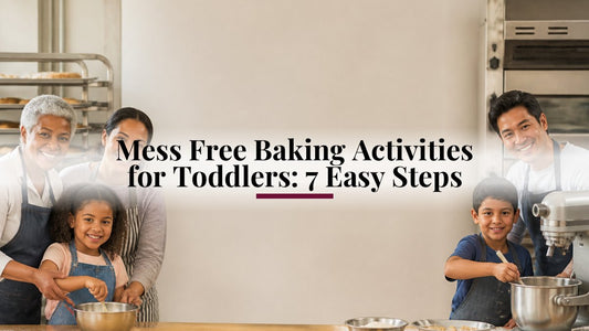 Mess Free Baking Activities for Toddlers: 7 Easy Steps