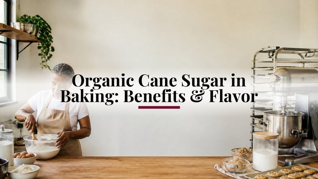 Organic Cane Sugar in Baking: Benefits & Flavor