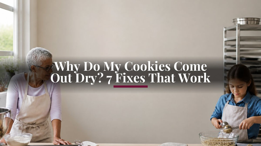 Why Do My Cookies Come Out Dry? 7 Fixes That Work