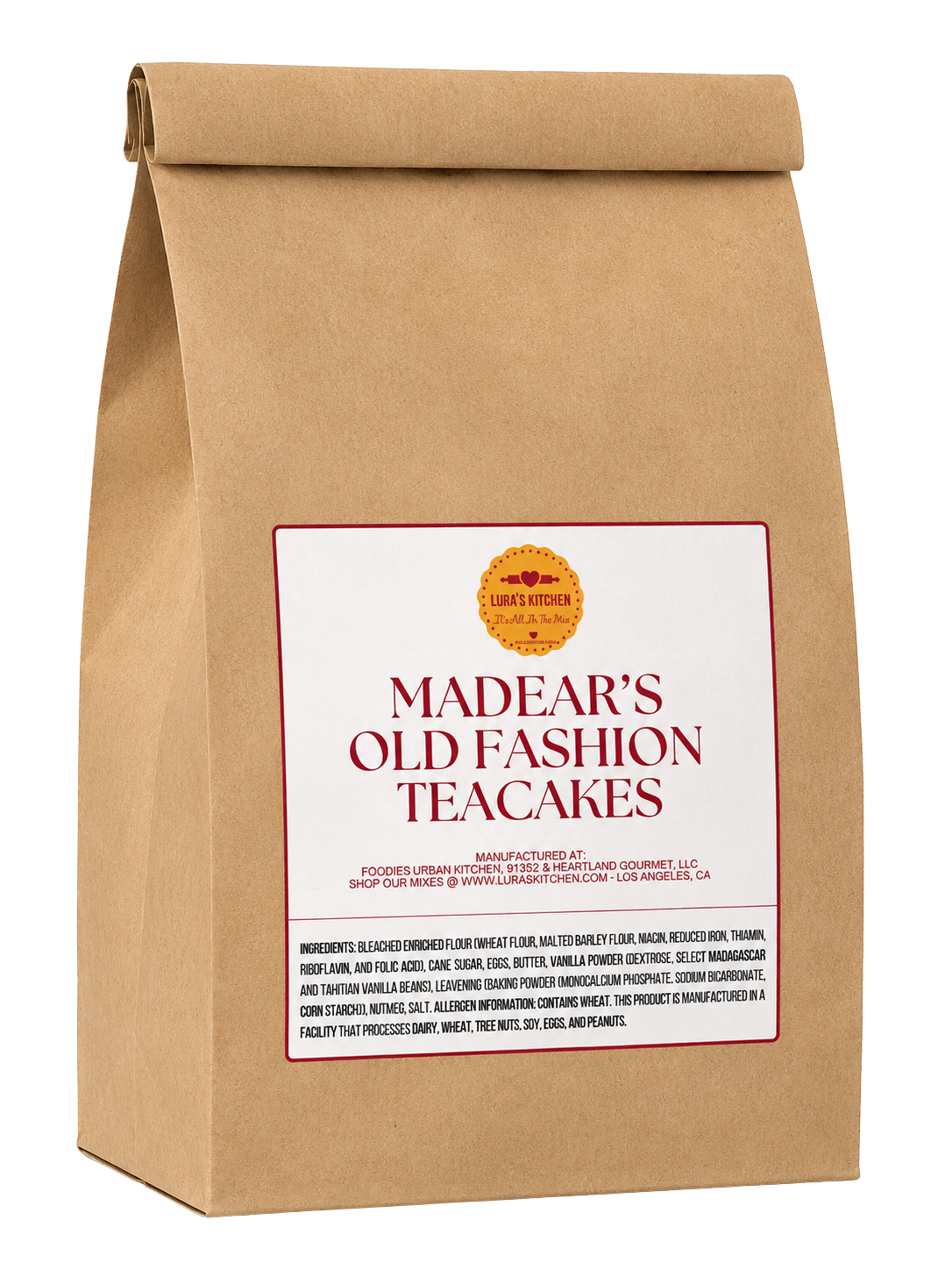 Ready-to-gift Teacake Bag
