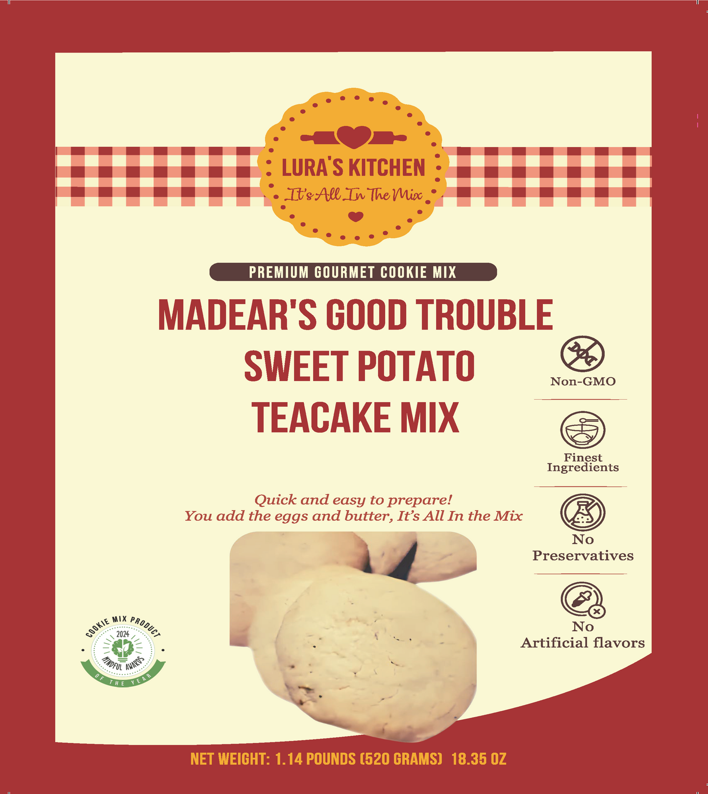 Madears Good Trouble Teacake Mix