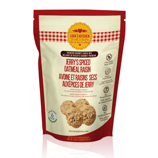 Jerry's Spiced Oatmeal Raisin - Avoine et raisins secs aux épices de Jerry's