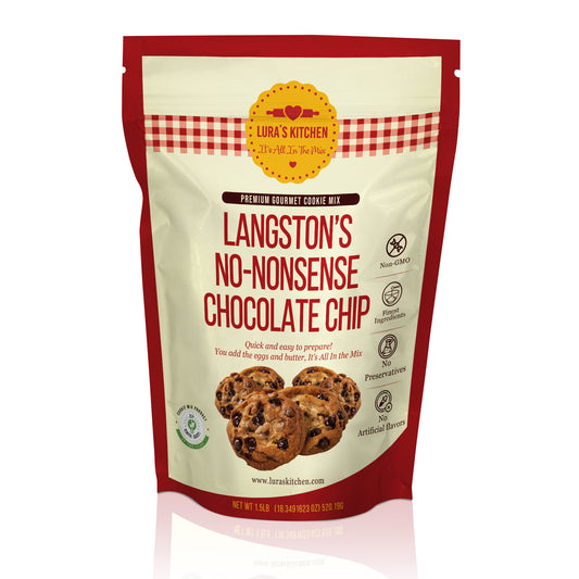 Langston's No-Nonsense Chocolate Chip New Retail Size