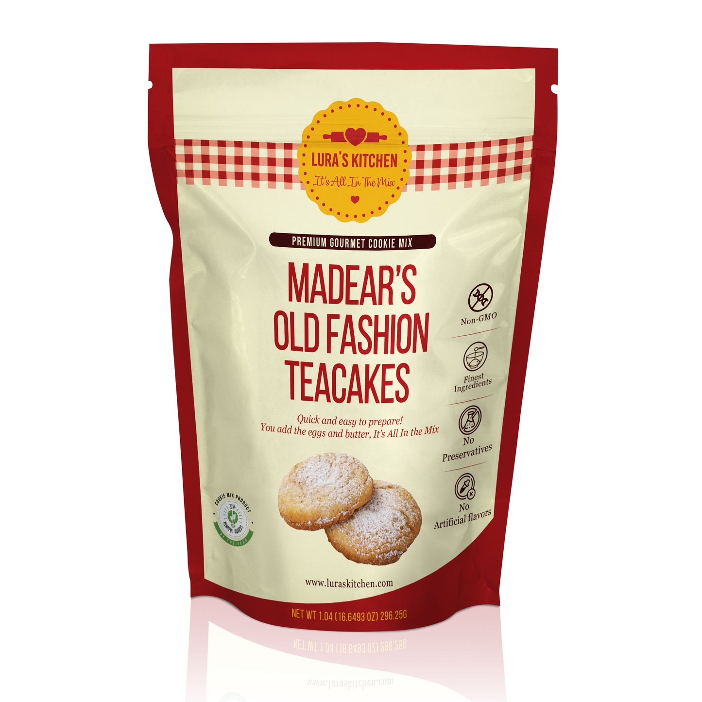 Madear's Old Fashion Southern Teacake Mix New Retail Size